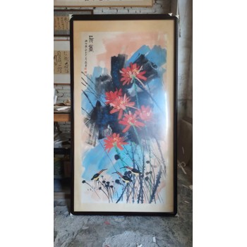 宜佳畫框裝裱實木畫框工廠店裱畫