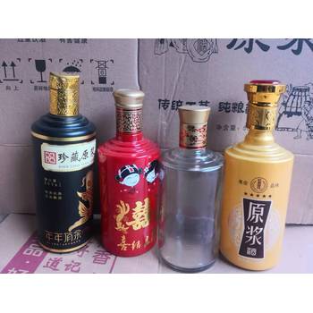 出口玻璃瓶廠家加工定制玻璃白酒瓶高白料玻璃白酒瓶