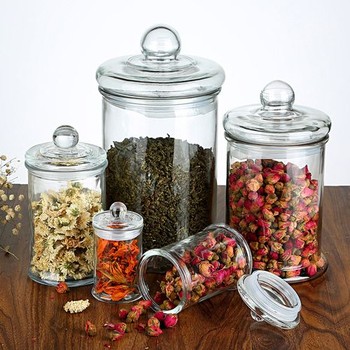 玻璃瓶廠家加工定制玻璃花茶瓶出口玻璃花茶瓶