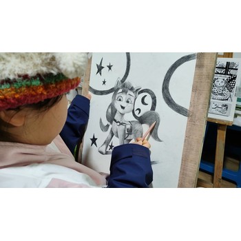 嶗山區小學生素描繪畫班｜青島藝海畫室美術