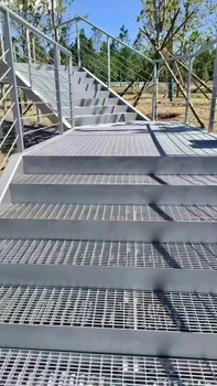 鋼格板鋼結(jié)構(gòu)樓梯踏步鋼格板陽泉G255鍍鋅鋼格板