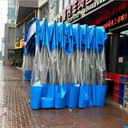 活動推拉雨棚批發(fā)折疊收縮遮陽蓬大型物流倉庫帳篷電動雨棚