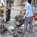 叉車漏油林德叉車維修叉車保養(yǎng)上海同城上門服務