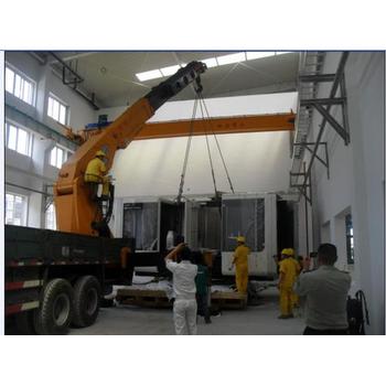 上海崇明縣吊車出租陳家12噸汽車吊出租機(jī)器上下樓