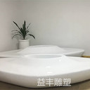 佛山玻璃鋼樹(shù)池雕塑公園景觀休閑座椅雕塑
