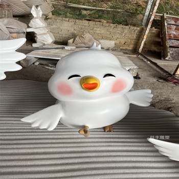 廣州玻璃鋼小雞雕塑商場活動卡通動物雕塑