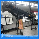 磁滾筒皮帶爬坡輸送機鐵不銹鋼分類出料PVC帶式運輸機流水線