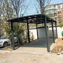 別墅陽光板耐力板露臺(tái)雨棚鋁合金車棚廠家高強(qiáng)