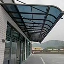 云騰yt-106別墅遮陽棚窗戶雨搭防雨遮陽耐力板遮陽棚防腐防冰雹