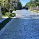 成都市抗壓耐磨混凝土壓花地坪，彩色水泥壓模路面施工全過程詳解