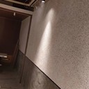 亳州展覽館彩色水洗石路面圖案制作，天然骨料水刷石墻面施工應(yīng)用