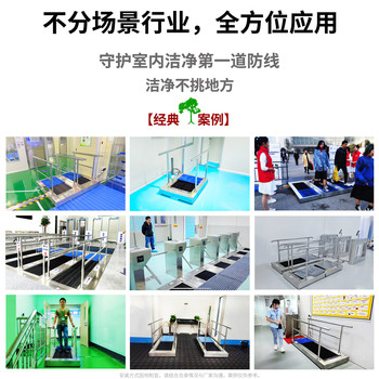 合瑞科技全自動鞋底清洗機(jī)HRSC-1800工業(yè)無塵室清洗機(jī)洗鞋機(jī)