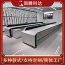 指揮中心安防監(jiān)控臺接警調(diào)度臺電力監(jiān)控操作臺加厚弧形非標控制臺