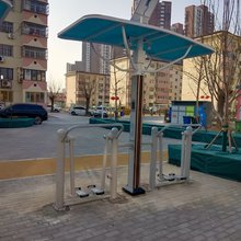 智能二代健身器材太阳能健身器材语音播报健身器材