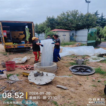 青岛崂山雨水管道修复-沉淀池清淤-相应及时