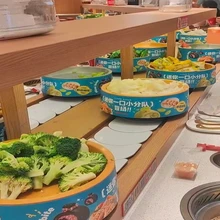 小火锅旋转设备龙哥自助小火锅设备同款餐饮输送设备厂家图片