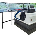 ZG-ABS-DG6-D3P型三屏駕駛模擬器：多屏聯(lián)動還原路況細節(jié)
