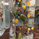 晉江冰凍物品注水冰雕婚慶冰雕冰吧臺(tái)破冰冰雕