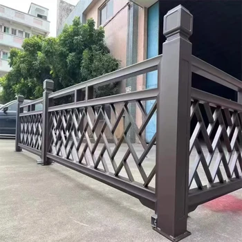 鋁合金陽(yáng)臺(tái)護(hù)欄空調(diào)鐵藝防護(hù)圍欄窗臺(tái)戶外欄桿實(shí)體廠家