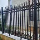 圍欄護(hù)欄小區(qū)鐵藝圍墻鋅鋼護(hù)欄別墅花園圍欄學(xué)校圍欄柵欄戶外