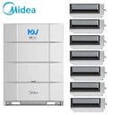 北京美的中央空調代理變頻風管機多聯機空調MDV8系列