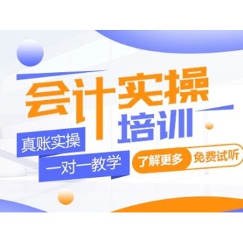 新疆教育會(huì)計(jì)實(shí)操培訓(xùn)班手把手教授面授班培訓(xùn)