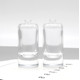 玻璃香水瓶分裝瓶55ml厚底噴霧瓶卡口晶白料圓形化妝品空瓶6