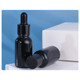 5ml-100ml亮黑精油瓶分裝瓶玻璃瓶化妝品滴管分裝瓶空瓶現(xiàn)貨工廠