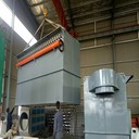 除塵設備工業(yè)廢氣處理車間粉塵處理脈沖布袋除塵器廠家定制