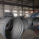 甘肅涵洞鋼波紋管涵參數鋼制波紋涵管施工橋涵排水