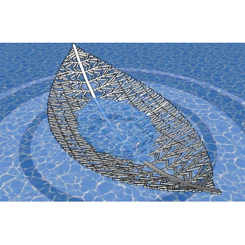 景觀花園不銹鋼樹葉雕塑現(xiàn)代設(shè)計金屬葉子304