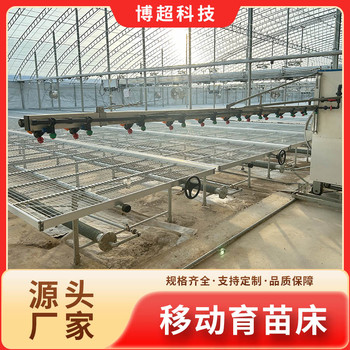 移動苗床集約化育苗鍍鋅鋼架苗床仿佛溫室育苗床