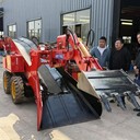 60型礦山營清渣機四驅(qū)滑移扒渣機礦用履帶皮帶扒渣
