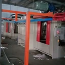 流水線配用回收噴粉柜粉末二次回收機(jī)
