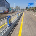 非機(jī)動(dòng)車道安全停車隔離護(hù)欄1米高道路分隔圍欄