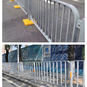 江門道路中間隔離護欄港式圍欄配鑄鐵底座款式簡潔耐用