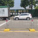 佛山道路中央隔離圍欄可配橡膠或銹鐵地座安裝快捷款式簡潔