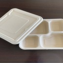 覆膜產(chǎn)品4格午餐工具盒（山東天和包裝）