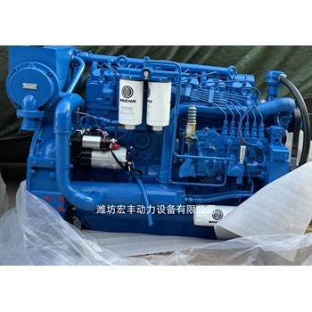 濰柴船用主機發(fā)動機WP6C198-25高速船機2500轉(zhuǎn)198馬力