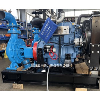 55米揚程淘金水泵柴油機水泵機組柴油機R4105