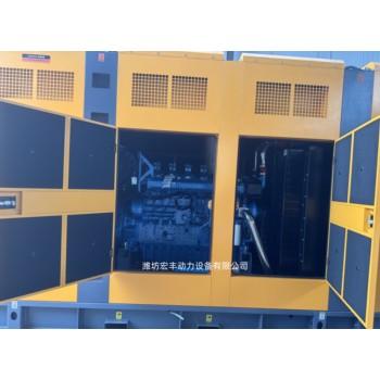 濰柴博杜安柴油機6M33D450E310NG配400千瓦燃氣發電機