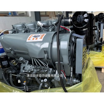 北內(nèi)四缸風(fēng)冷柴油機(jī)F4L912道依茨水泵機(jī)組32千瓦現(xiàn)貨