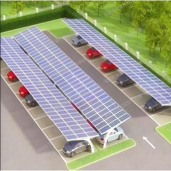 菏澤太陽能光伏發電車棚廠家-菏澤光伏發電車棚廠家-菏澤車棚廠家