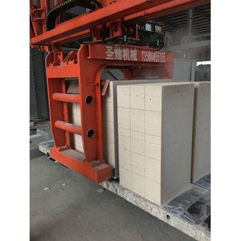 圣燦機(jī)械加氣塊無托盤打包設(shè)備加氣磚無托盤包裝線