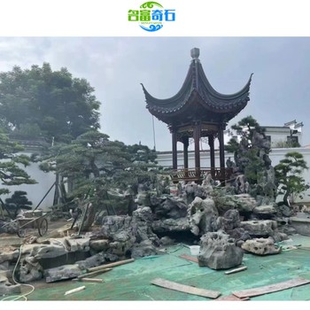 湖南邵陽(yáng)園林太湖石景觀邵陽(yáng)扁太湖石與植物搭配邵陽(yáng)太湖石造景