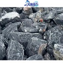 河北滄州黑山石駁岸景觀滄州池塘黑山石裝飾滄州黑山石切割工藝