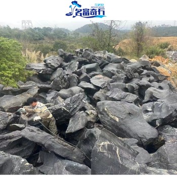 吉林白山太湖石池塘點(diǎn)綴白山花園太湖石景觀白山太湖石假山廠家