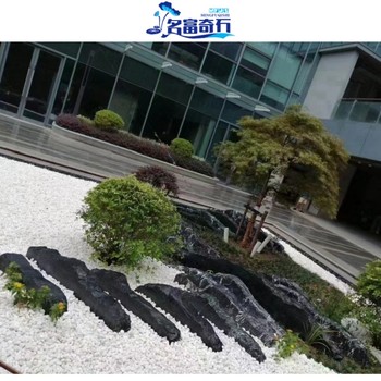 湖南湘西黑山石切片石景觀湘西黑山石加工湘西黑山石圍墻堆疊