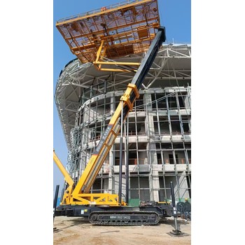 上海北京高鐵站安裝幕墻的設(shè)備租賃、施工作業(yè)升降機(jī)租賃多少錢？