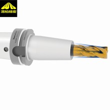 BILZ熱縮刀柄和熱套刀柄通過(guò)集成在刀柄前端的傾斜噴嘴供應(yīng)冷卻液